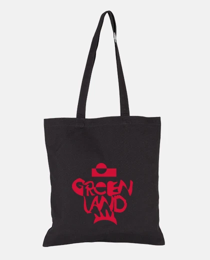 Bolsa Groelandia Greenland escudo text