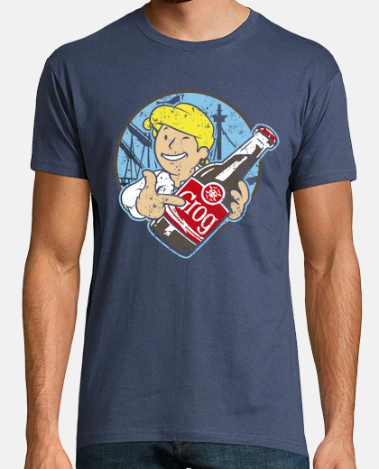 Tee-shirt grog queue