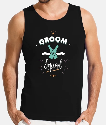 Tee-shirt Groom squad