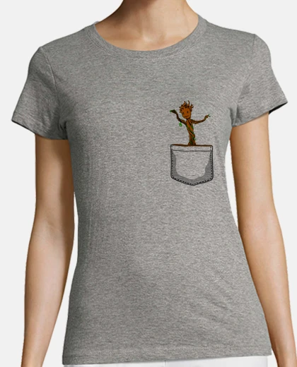 Camiseta Groot Pocket