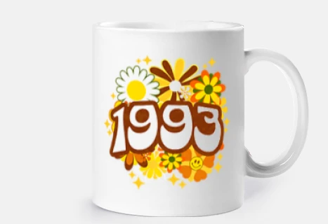 Groovy 1993 Donna 30 Anni Compleanno