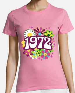 Groovy Retro 1972 Woman 50th Birthday