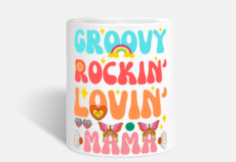 groovy rocking loving mama 70s