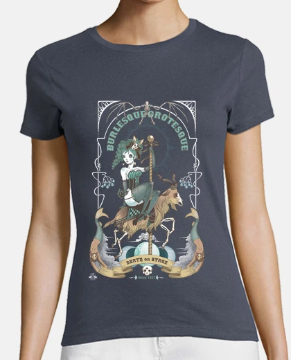 Tee-shirt grotesque burlesque