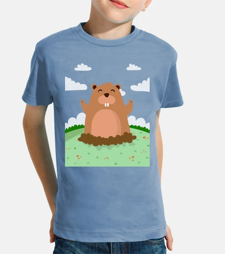 Kids groundhog