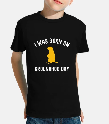 Kids Groundhog Day Gifts I Was Born On