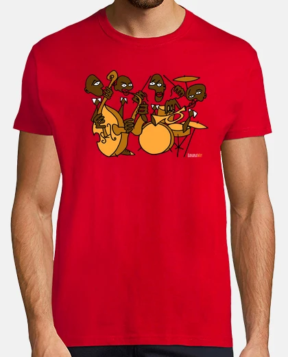 Tee-shirt groupe de jazz de la banane