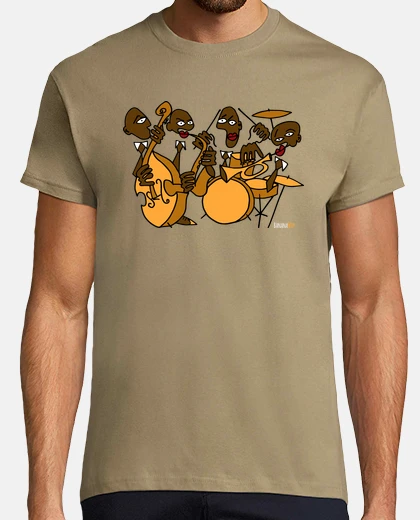 Tee-shirt groupe de jazz de la banane