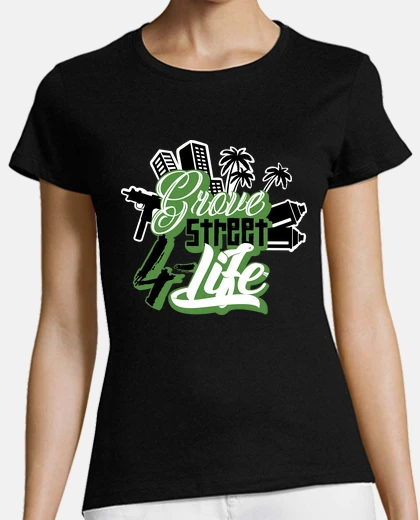 Playera Grove Street 4 Life