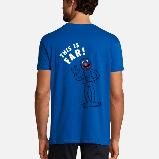 Grover - this is near!, this is far! (sesame street) - printing front ...