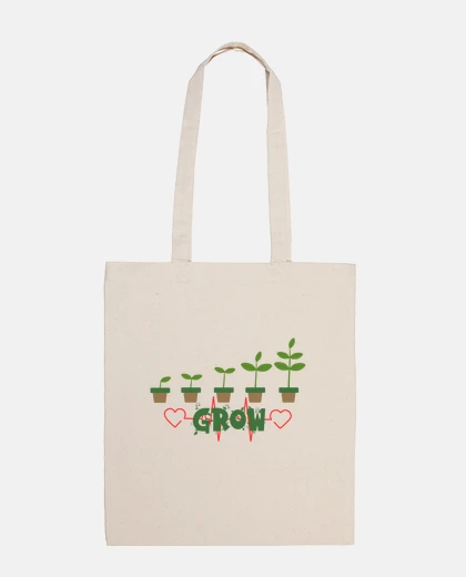 Sac Grow plantes qui poussent avec amour