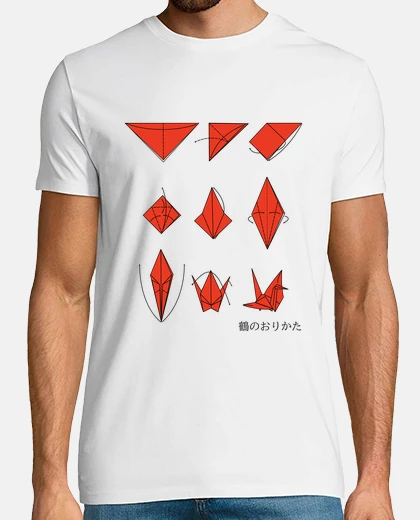 Camiseta Grulla Origami
