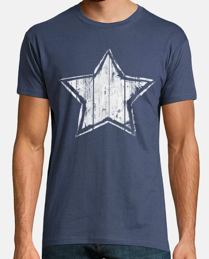 T-shirt grunge ultra star - silver edition