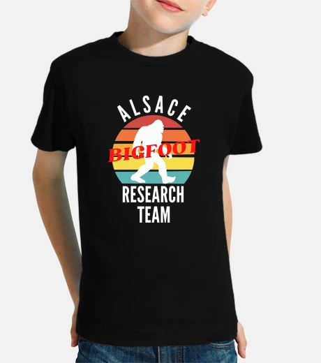 Abbigliamento gruppo di ricerca dell39Alsazia Bigfoot
