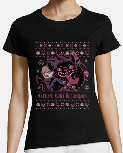 T-shirt gruss vom krampus