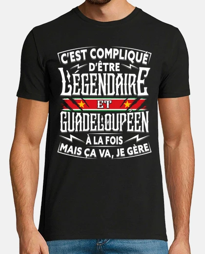 Tee-shirt Guadaloupe Guadaloupeen