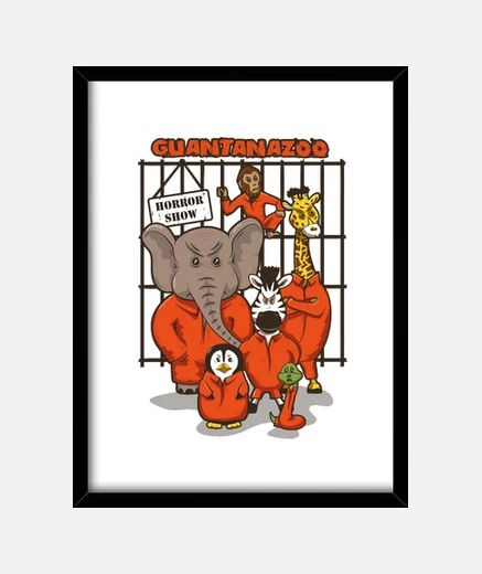 Framed guantanazoo