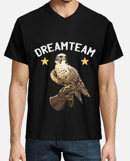 T-shirt guanto da falconeria falconieri