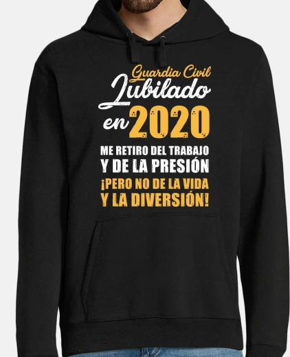Sudadera Guardia Civil Jubilado en 2020