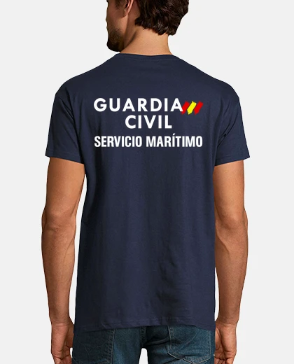 Camiseta Guardia Civil SM mod.2 delante y detrás