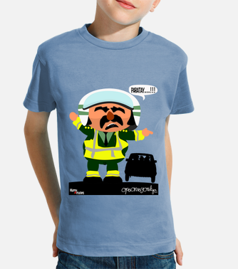 Camiseta Guardia Civil verde niño