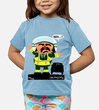 Camiseta Guardia Civil verde niño