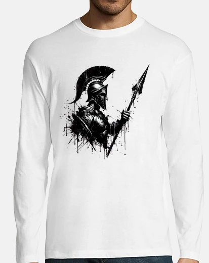 Camiseta Guerrero Espartano Tinta Splash