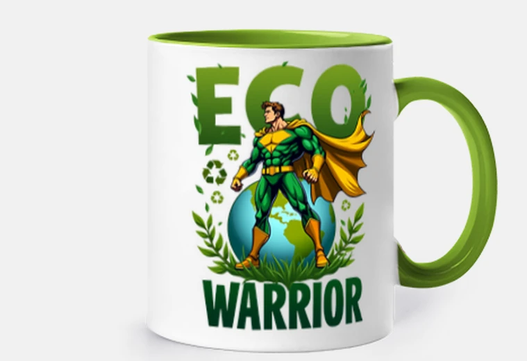 Mug Guerrier écologique