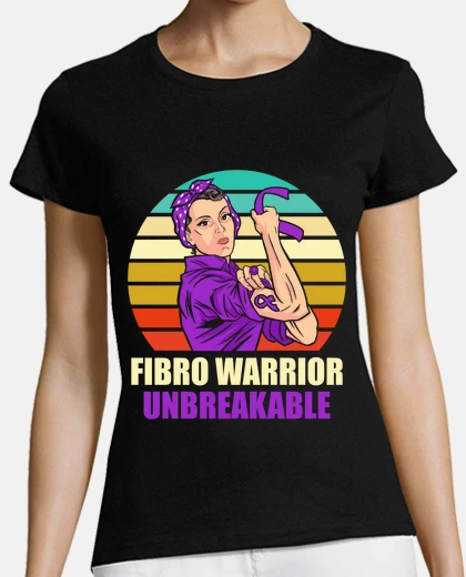 Tee-shirt guerrier fibromyalgie