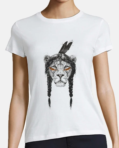 Tee-shirt guerrier lion