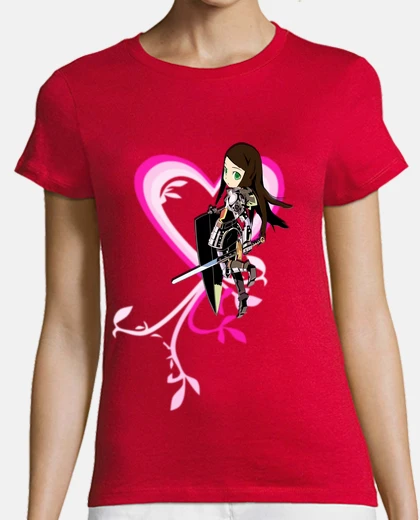 T-shirt guerriera