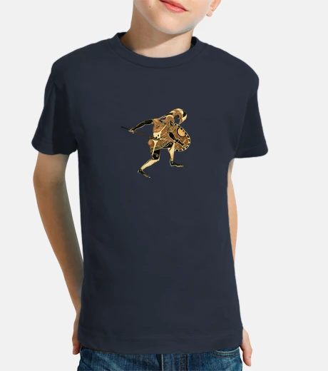 Abbigliamento Guerriero oplita spartano da vaso greco