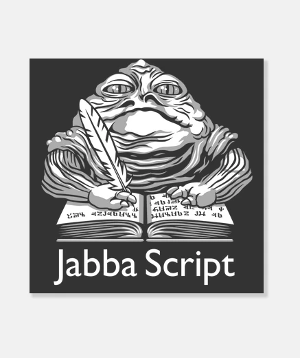 Lienzo guión de jabba