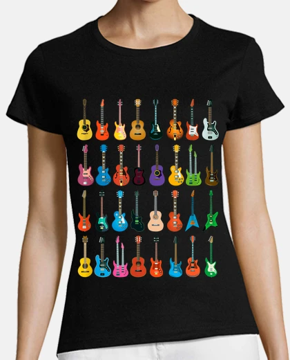 T-shirt guitar collection guitarist music rock heavy metal