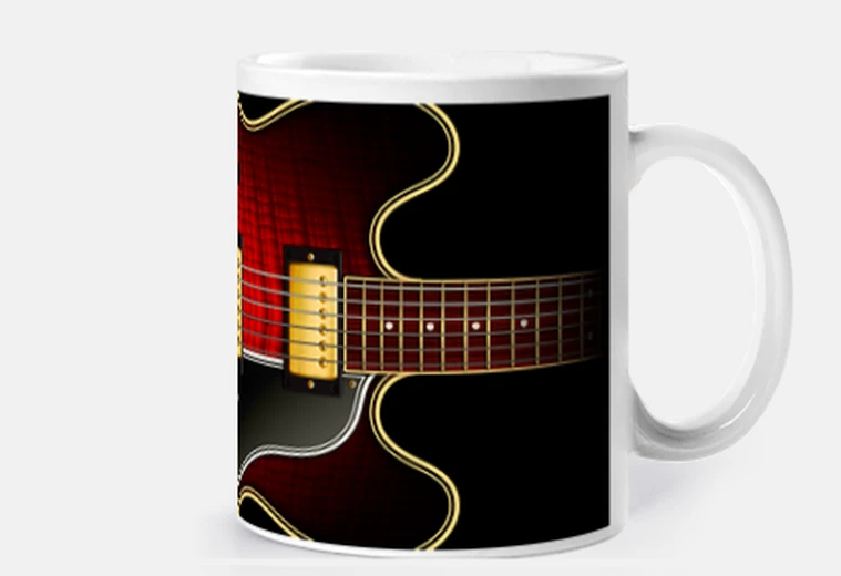 Cup guitar gibson 335 mug