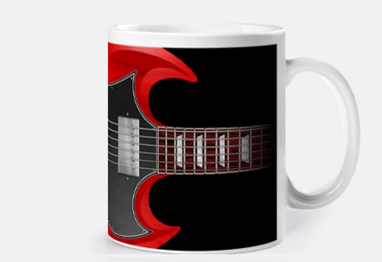 Cup guitar gibson sg mug