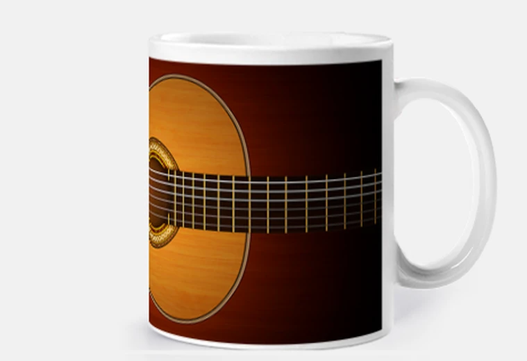 Cup guitar mug