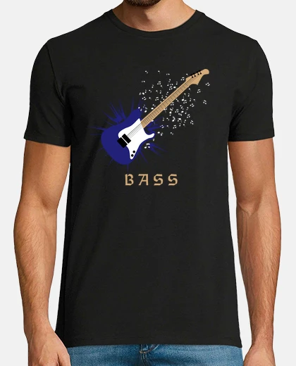 Tee-shirt guitare basse