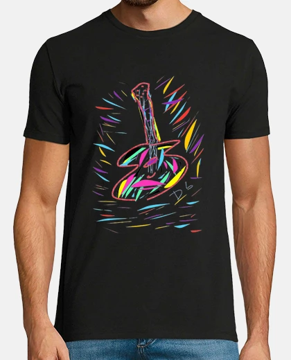 Tee-shirt guitare double picassianna ii
