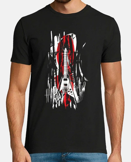 Tee-shirt guitare électrique