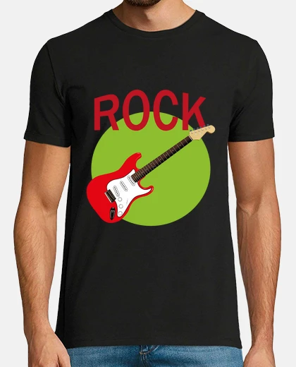 Tee-shirt guitare électrique rock