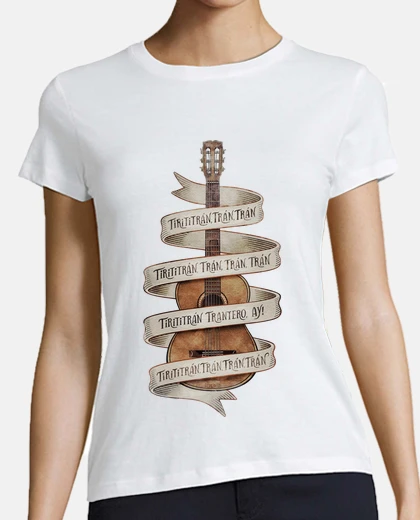 Tee-shirt Guitare flamenco dit tirititran