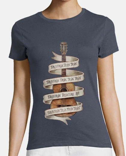 Tee-shirt Guitare flamenco dit tirititran