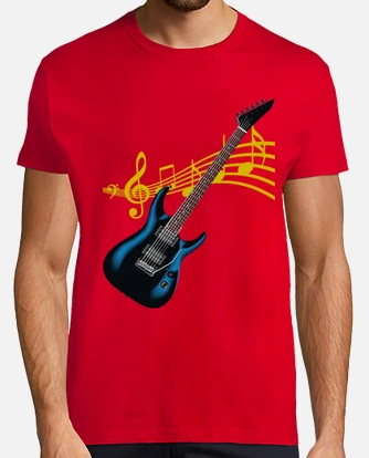 Tee shirt online guitare