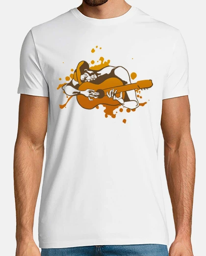 Tee-shirt guitariste, guayasamín