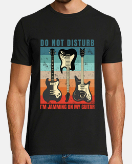 guitariste ne pas déranger guitare musique 