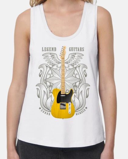 Camiseta Guitarra eléctrica fender telecaster
