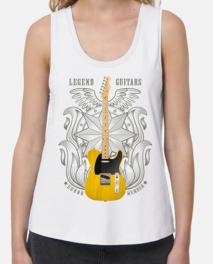 Camiseta Guitarra eléctrica fender telecaster