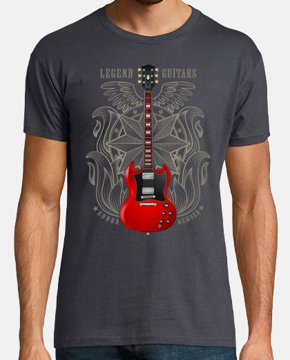 Playera Guitarra eléctrica legendaria SG