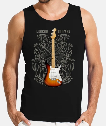 Camiseta Guitarra eléctrica legendaria strato